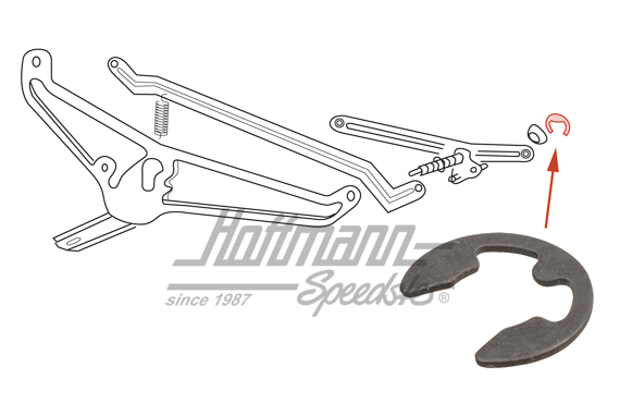 Sicherungsringe, Wischerwelle/univ., 6mm Sicherungsringe, Wischerwelle/univ., 6mm