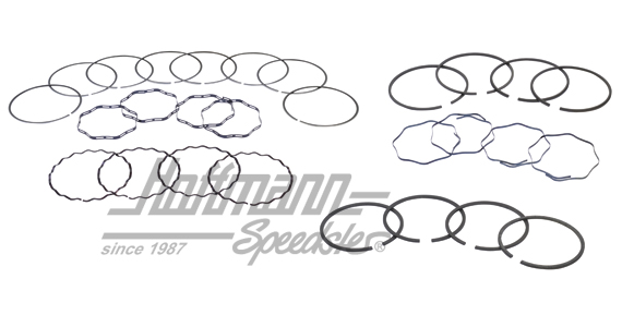 Kolbenringe 83.50mm, 1500, für 4 Kolben