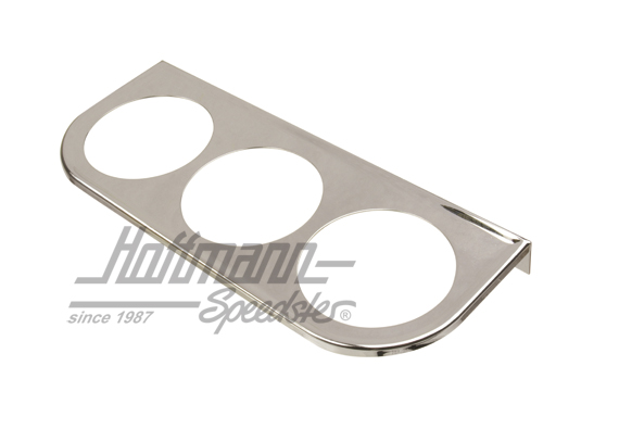 Instrumentenhalter, 3-Loch, Chrom