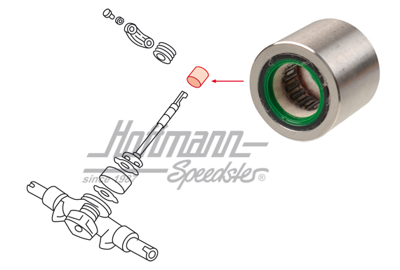 Lager, Lenkwelle, Porsche 911, 65-89 Lager, Lenkwelle, Porsche 911, 65-89