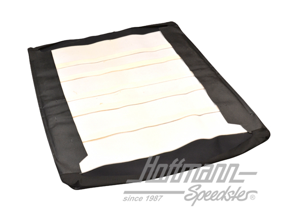 Faltdachbezug, Golf 2, PVC, schwarz
