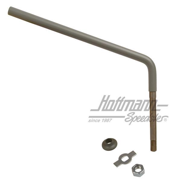 Spiegelarm Türscharnier, grundiert, links Spiegelarm Türscharnier, grundiert, links