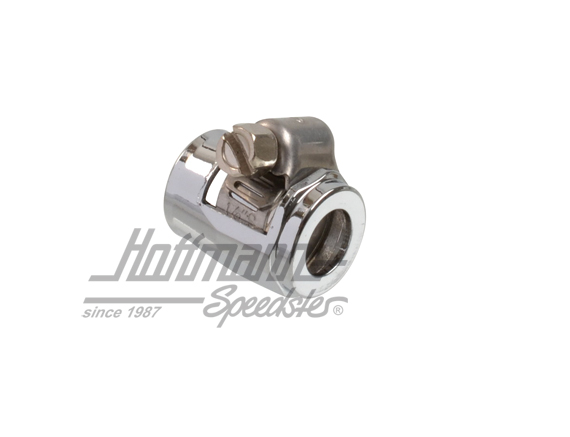 Schlauchschelle Spezial,Alu Chrom,21-25