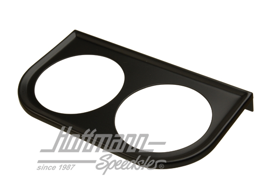 Instrumentenhalter, 2-Loch, schwarz Instrumentenhalter, 2-Loch, schwarz
