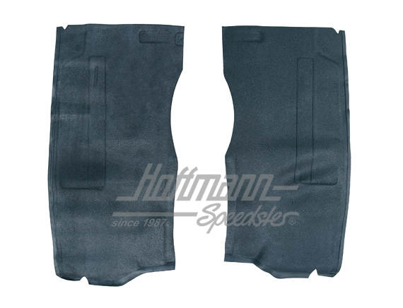 Gummimatten, Radkasten, Bus T2, vorne, schwarz Gummimatten, Radkasten, Bus T2, vorne, schwarz