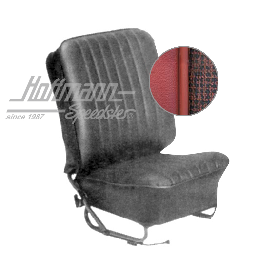 Sitzbezüge, Limousine, 57-64, Meshmuster, altrot Sitzbezüge, Limousine, 57-64, Meshmuster, altrot