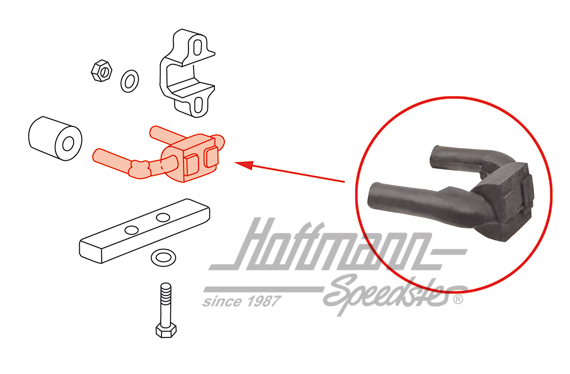 Haltebügel, Getriebe, Bus T2, 8.71-7.79 Haltebügel, Getriebe, Bus T2, 8.71-7.79