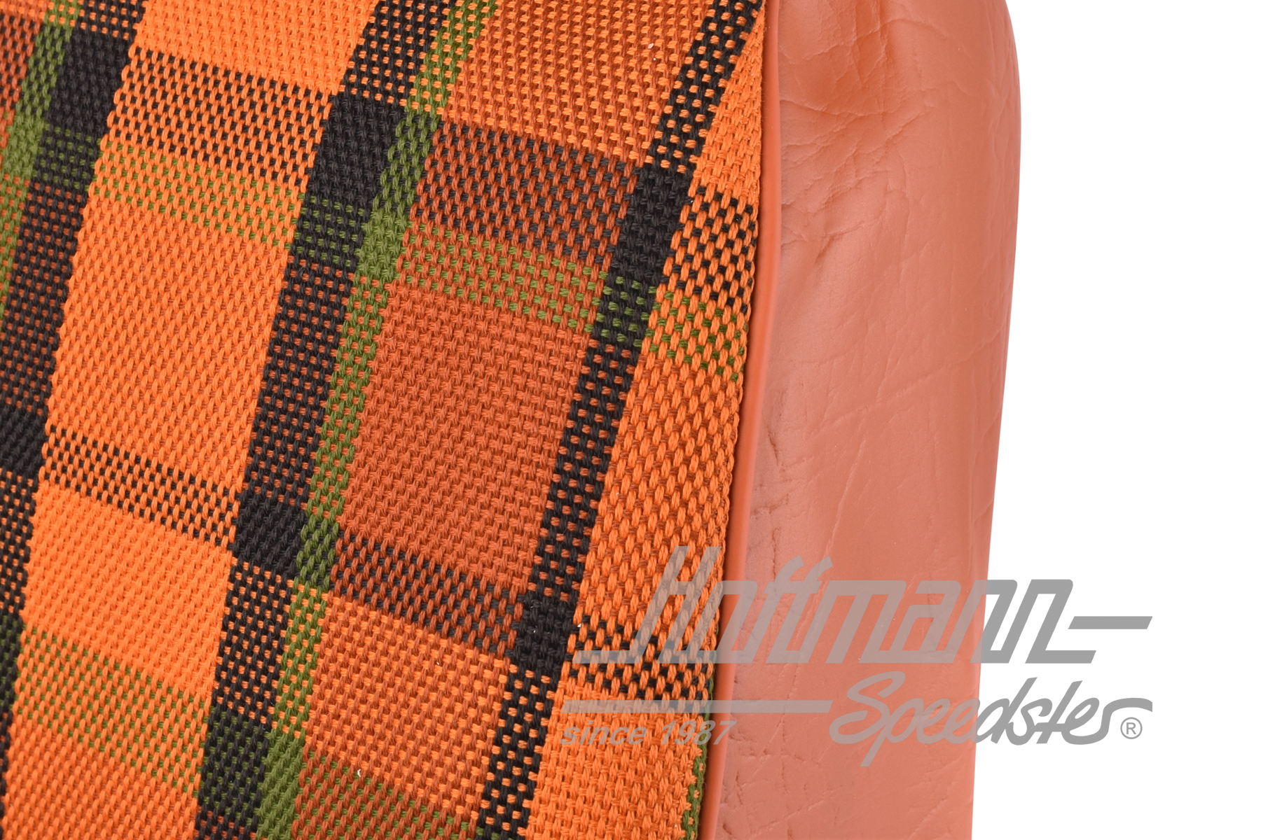 Sitzbezug, Westfalia, rot/orange, 68-74