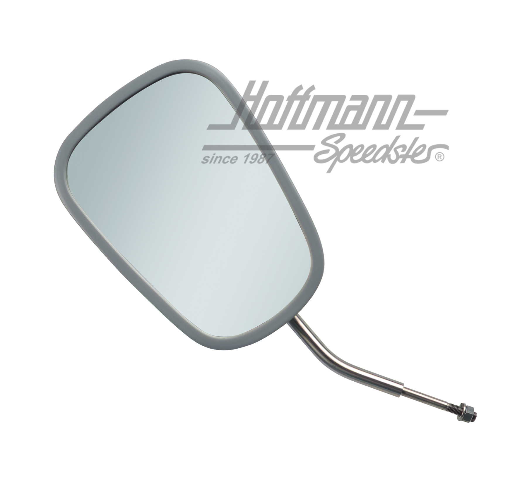 Türscharnierspiegel, Edelstahl, li./re. Türscharnierspiegel, Edelstahl, li./re.