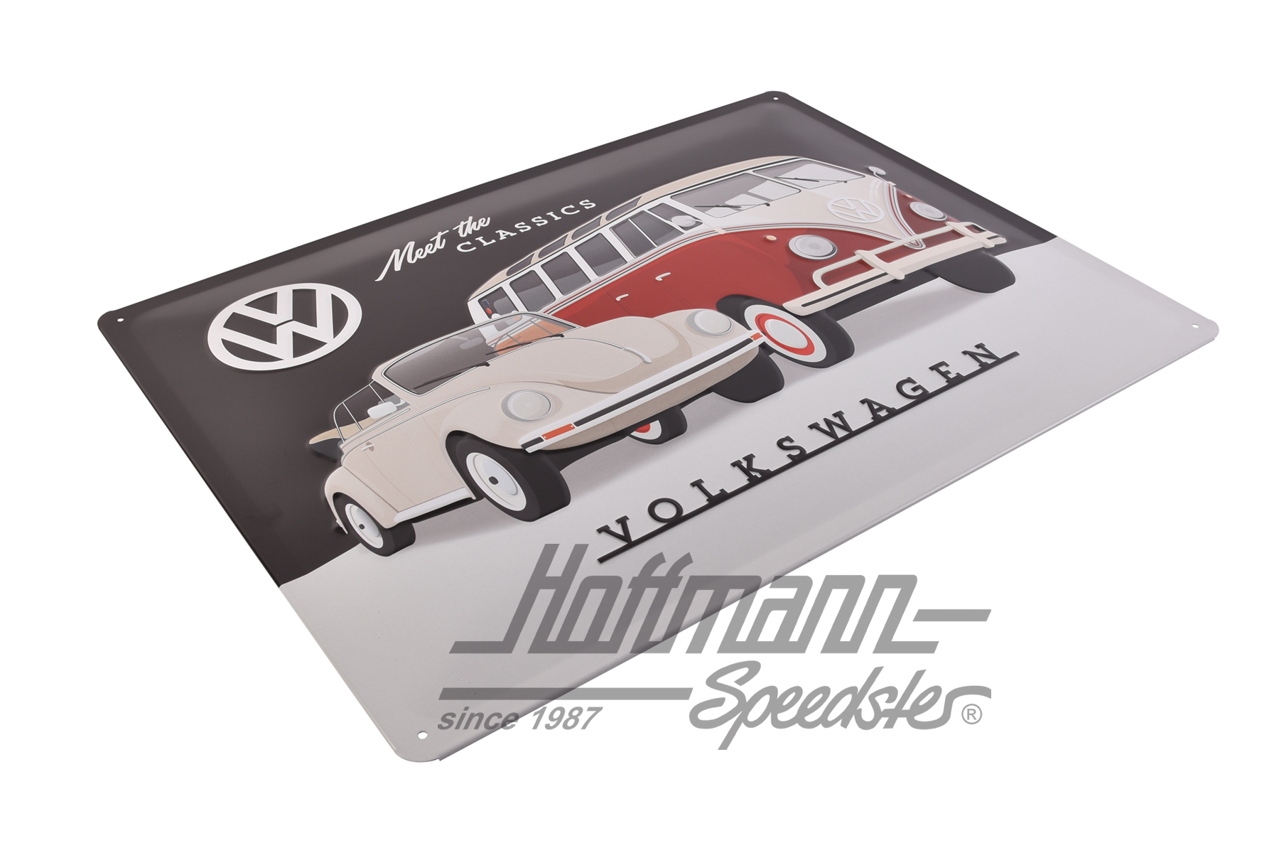 Blechschild, 300x400mm, VW MEET THE ....