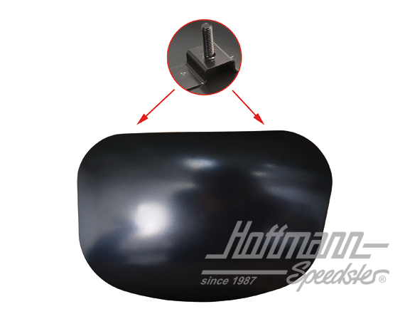 Abdeckung, Stoßstange vorne, 65-73, re.