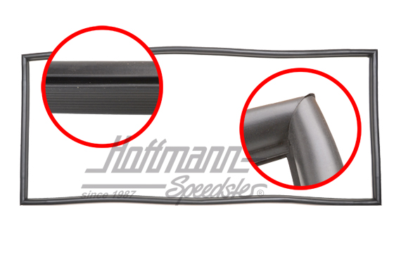 Motorklappendichtung, 8.67-7.71, Top-Q. Motorklappendichtung, 8.67-7.71, Top-Q.