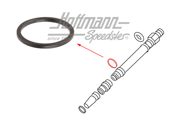 Dichtung, Einspritzdüse, Mitte,8.84-7.93 Dichtung, Einspritzdüse, Mitte,8.84-7.93