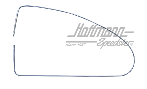 Zierrahmen Alu, Seitenscheibe, li.,8.64- Zierrahmen Alu, Seitenscheibe, li.,8.64-