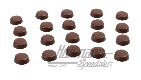 Kappe, Westfalia, braun (20 Stück)