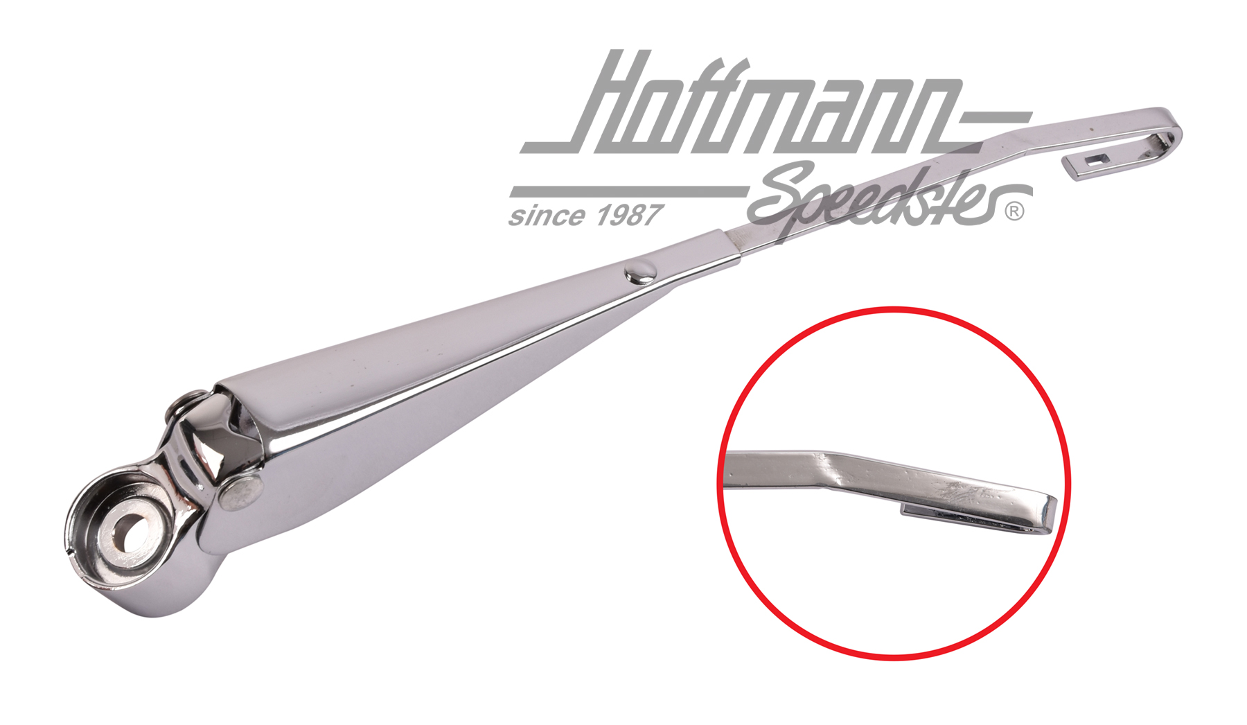 Wischerarm, 8.72-, rechts, chrom