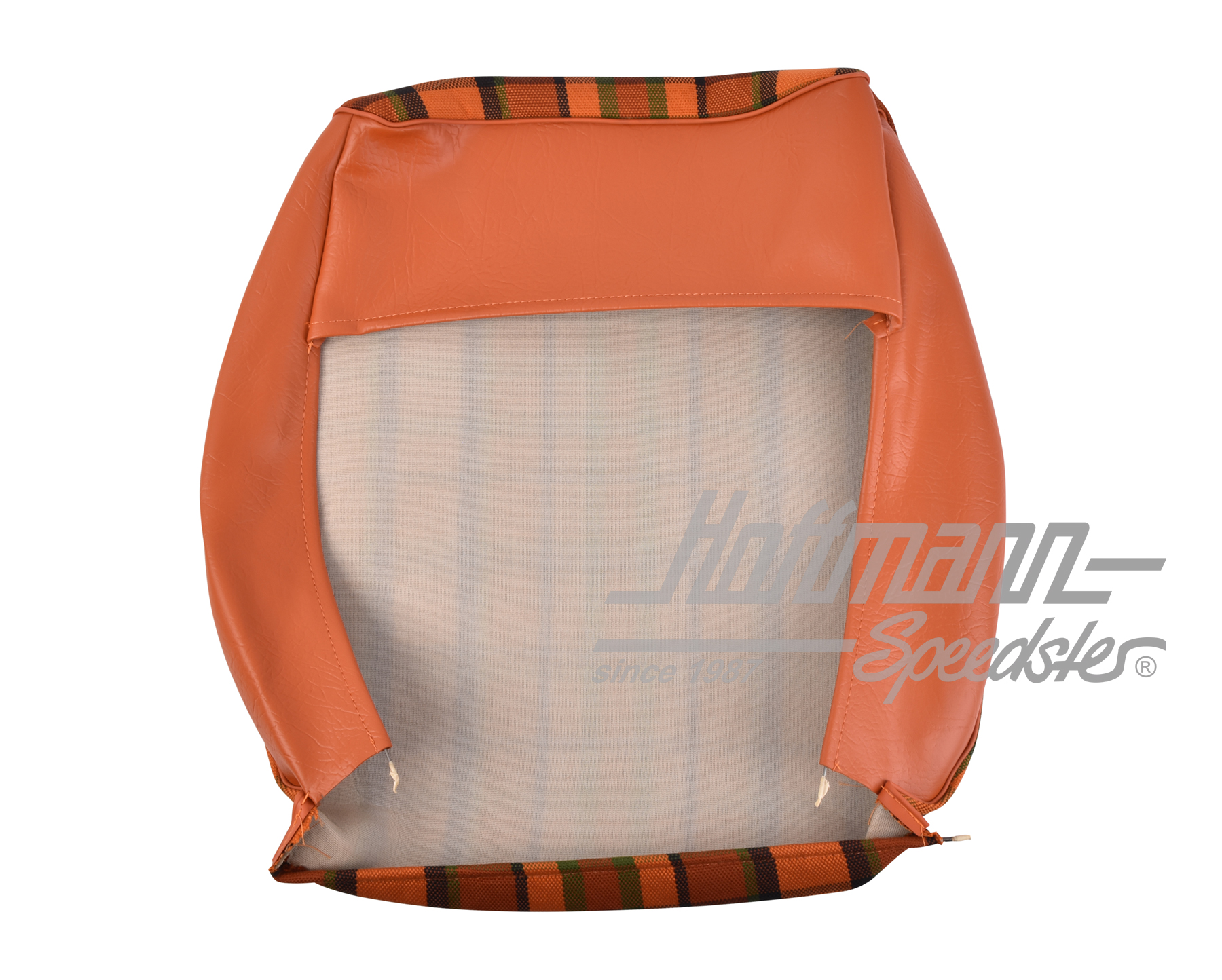 Sitzbezug, Westfalia, rot/orange, 74-79