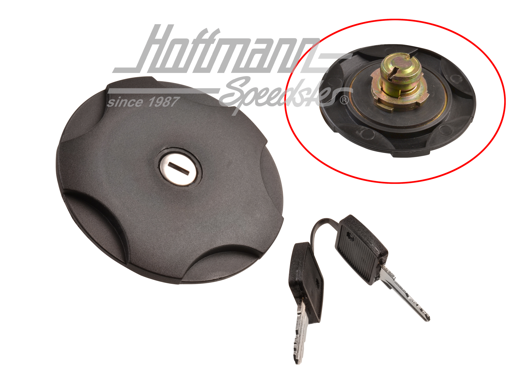 Tankdeckel, abschließbar, Golf 1, 10.77- Tankdeckel, abschließbar, Golf 1, 10.77-