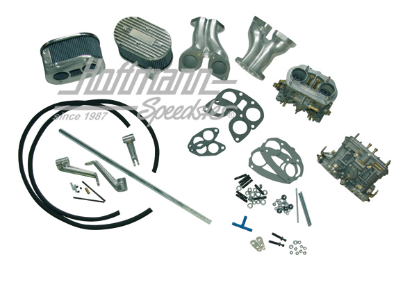 Doppelvergaseranlage, WEBER, 40IDF, Standard Doppelvergaseranlage, WEBER, 40IDF, Standard