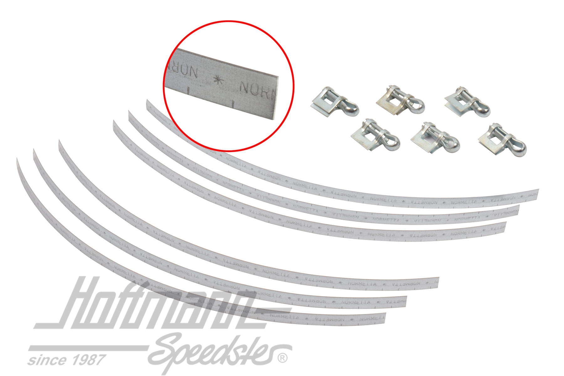 Spannschellensatz, Isolierung/Heizrohr