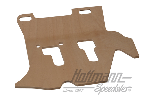 Bodenplatte (Holz), Coupé, 74-89, links