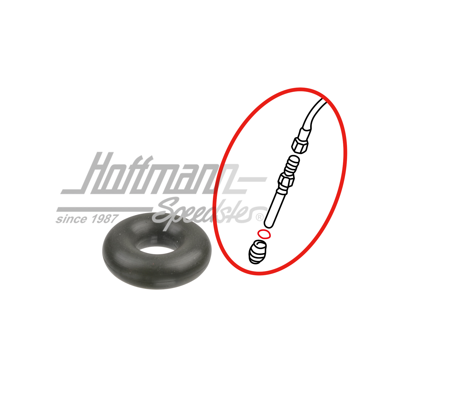 Dichtung, Einspritzdüse, oben, 6.76-7.93 Dichtung, Einspritzdüse, oben, 6.76-7.93