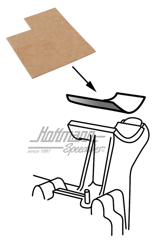 Dichtung, oben, Generatorständer Dichtung, oben, Generatorständer