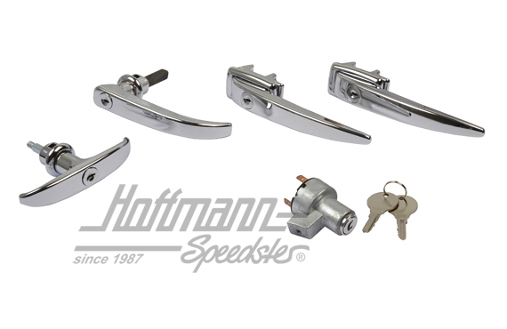 Schließgarnitur, Bus T1, 8.58-12.60 Schließgarnitur, Bus T1, 8.58-12.60