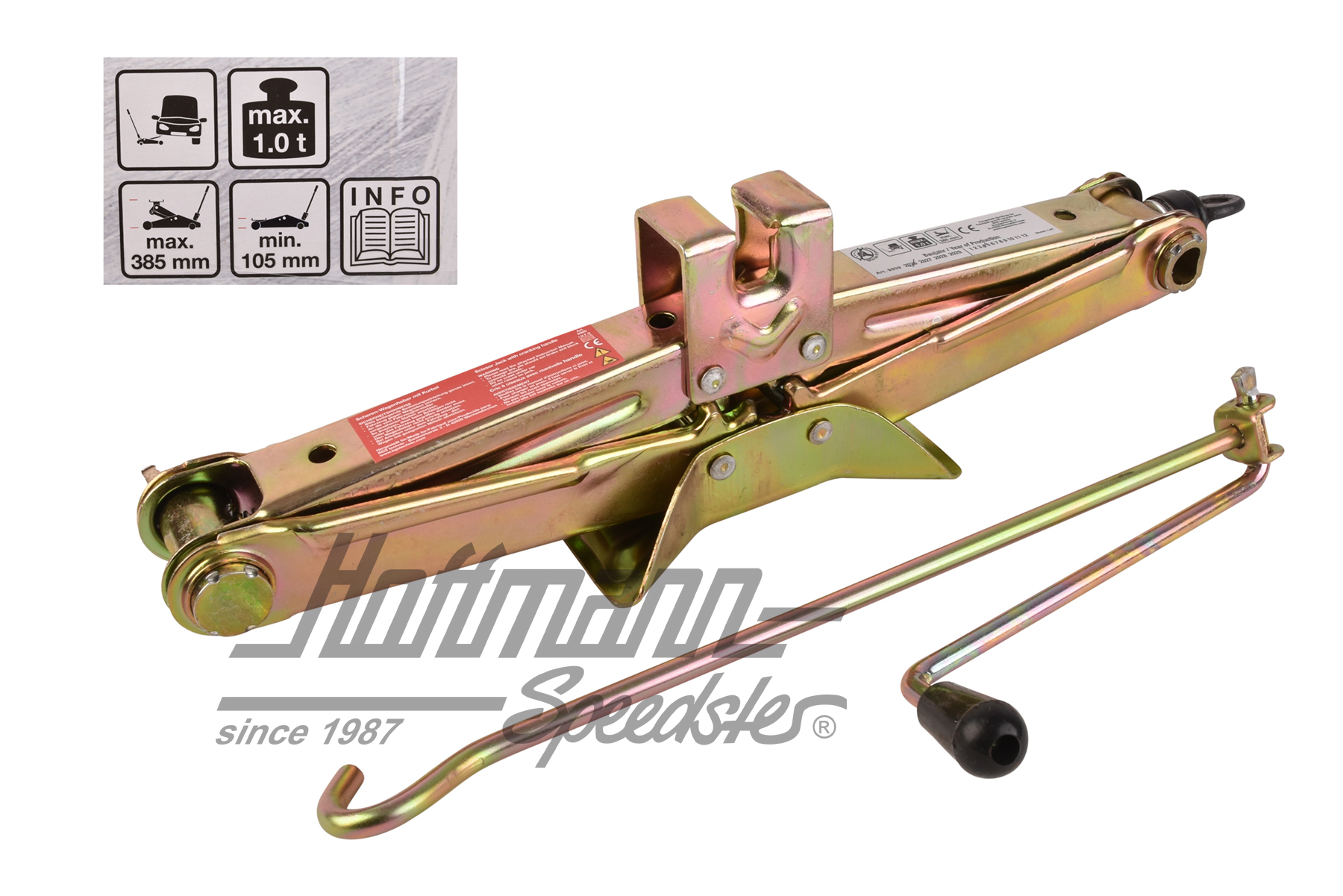 Wagenheber, 1t, universal
