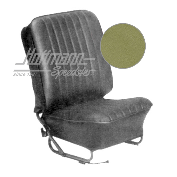 Sitzbezüge, Cabrio, 57-64, Classic, altgrün Sitzbezüge, Cabrio, 57-64, Classic, altgrün