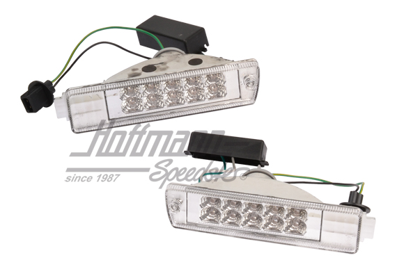 Frontblinker, Golf 2 GL, LED, klar Frontblinker, Golf 2 GL, LED, klar