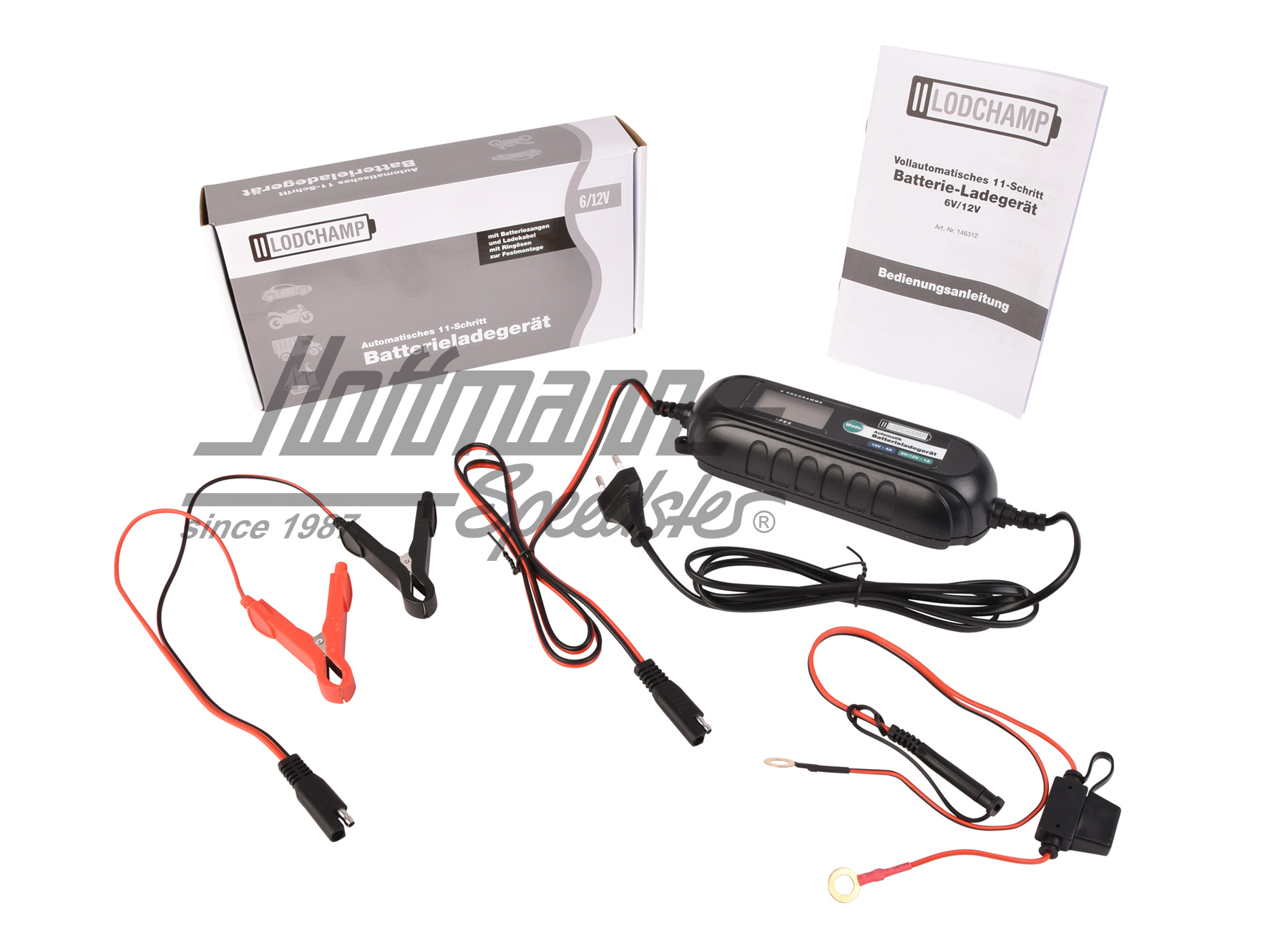 Batterieladegerät, 6V/12V, 1.2 bis 120AH
