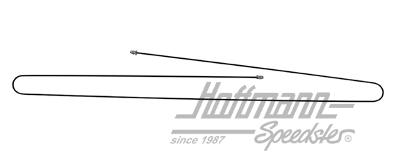 Bremsleitung, 2370mm