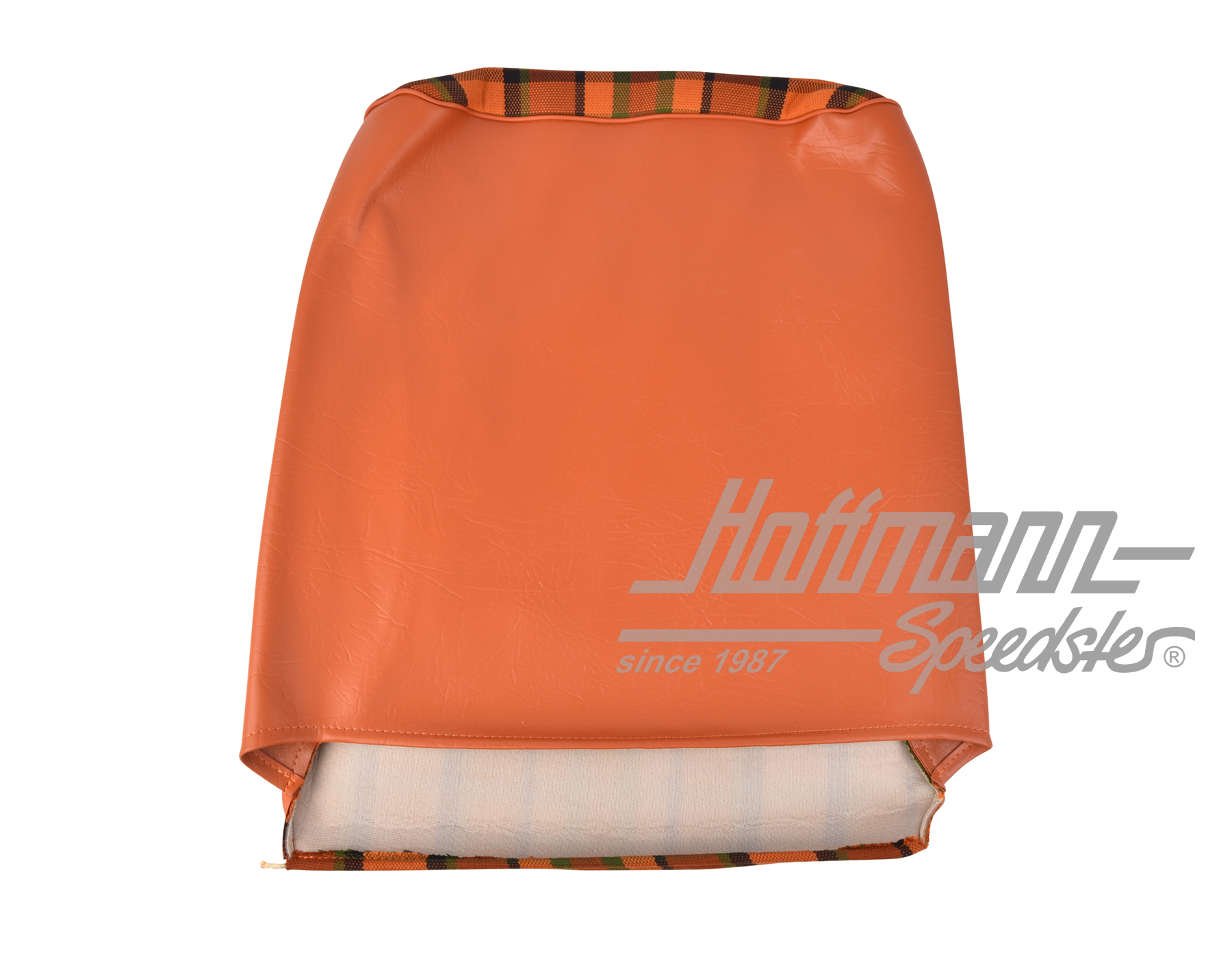 Sitzbezug, Westfalia, rot/orange, 74-79