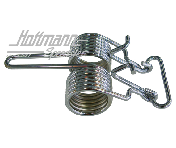 Motorhaubenfeder, Chrom, 8.67-