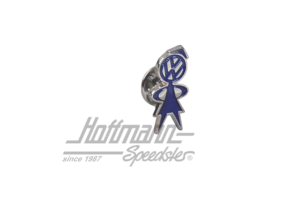 Ansteckpin, VW-Mädchen Ansteckpin, VW-Mädchen