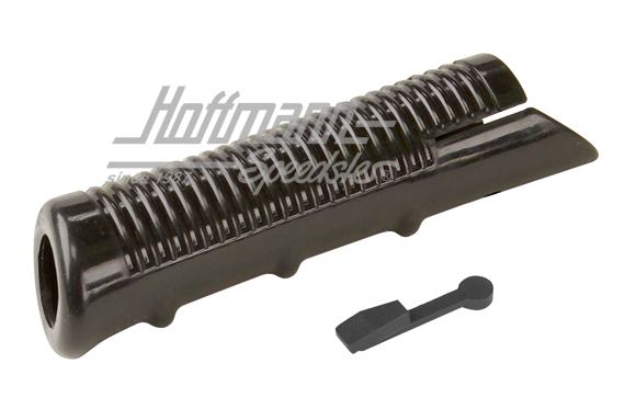 Handbremshebelgriff, Kunststoff, schwarz Handbremshebelgriff, Kunststoff, schwarz