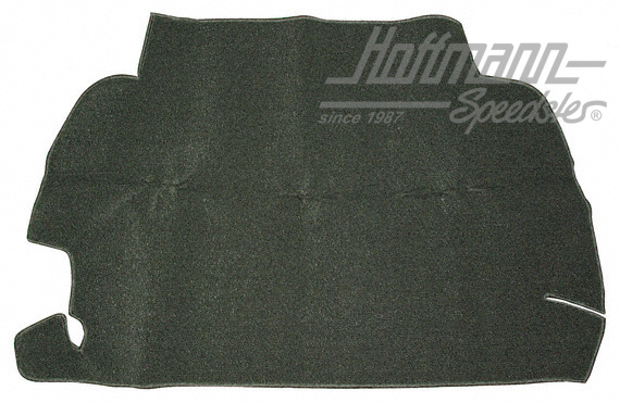 Teppichsatz, Kofferraum, Velour, schwarz, 8.67-