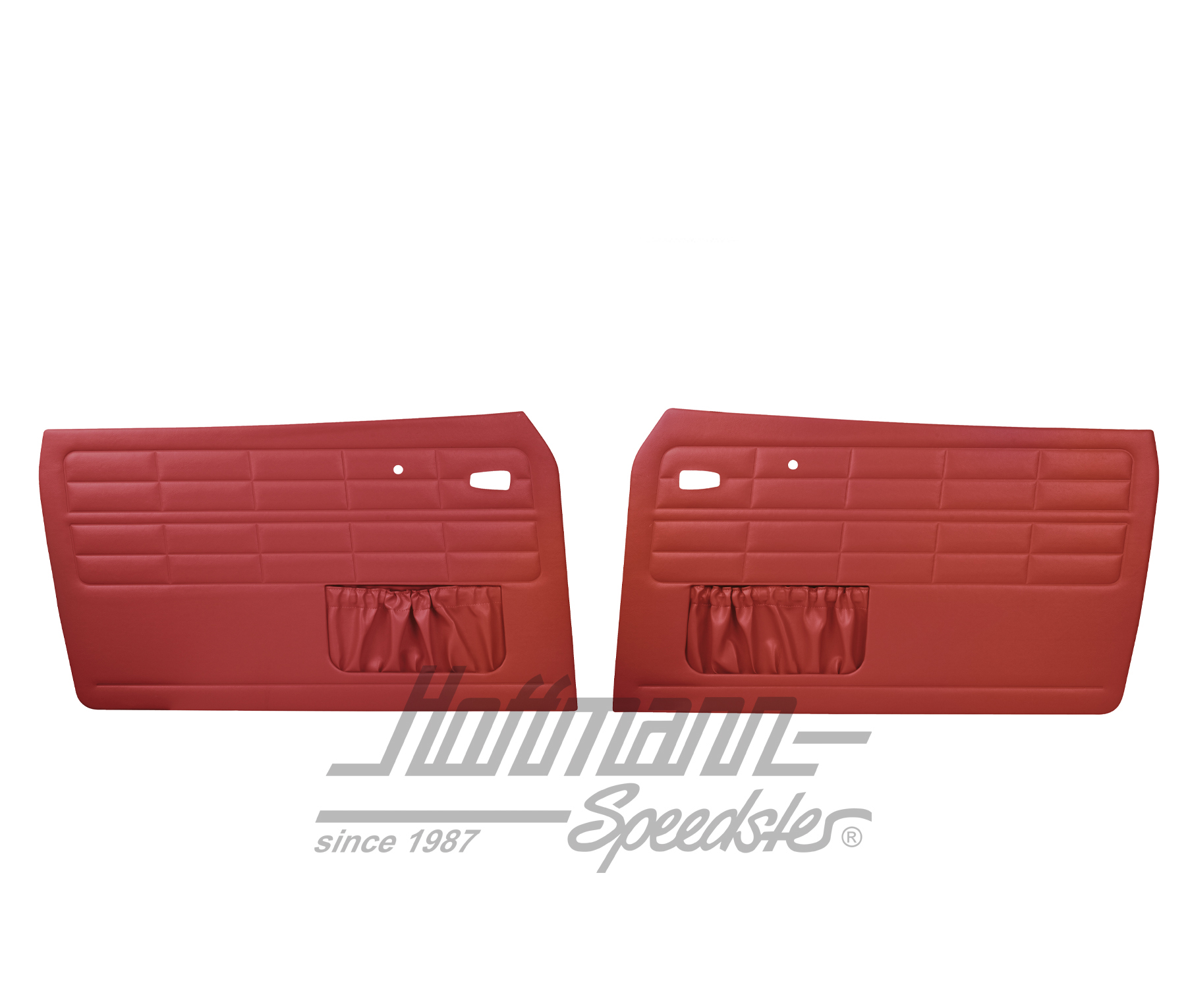 Türverkleidungen, Karmann, 8.63-, rot Türverkleidungen, Karmann, 8.63-, rot