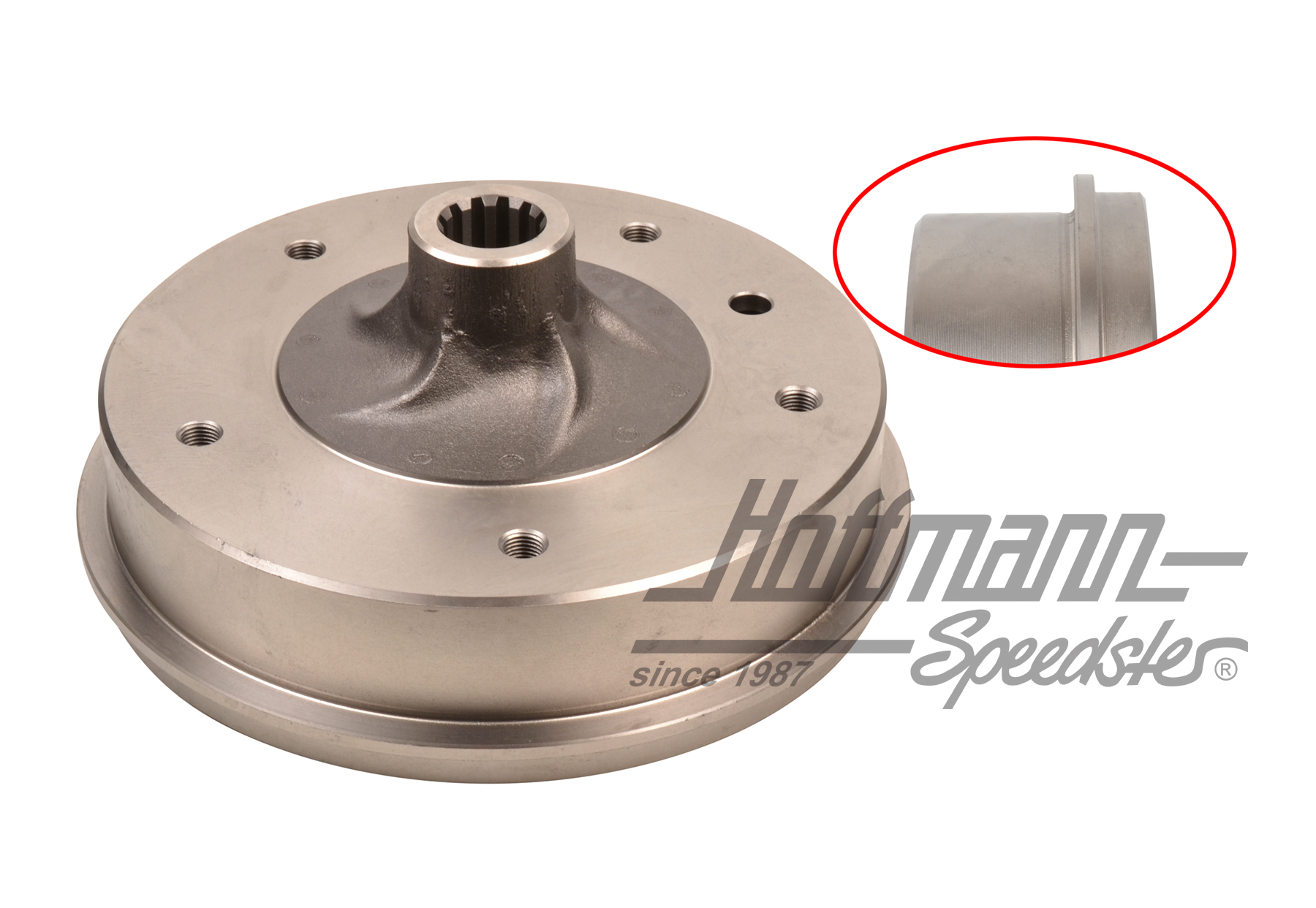Bremstrommel, hinten, Bus T1, 8.63-7.67 Bremstrommel, hinten, Bus T1, 8.63-7.67