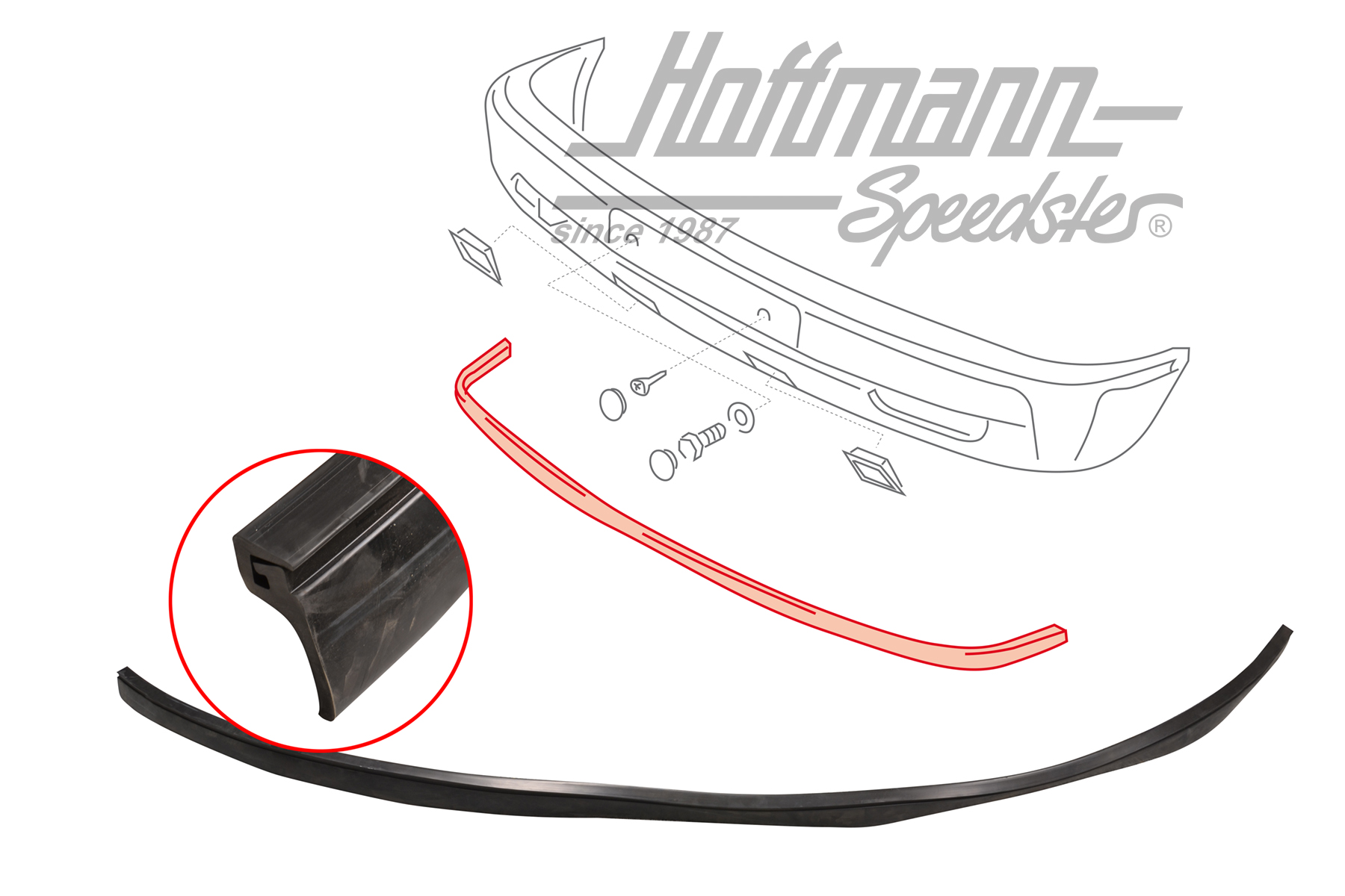 Spoiler, vorne, Bus T4, 9.90-2.92
