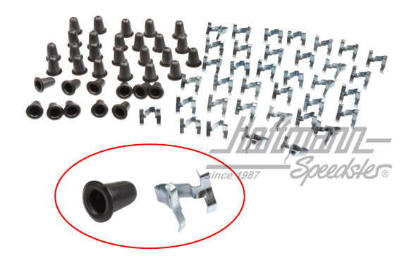 Zierleistenclipse, Clipse/Tüllen, -7.66 Zierleistenclipse, Clipse/Tüllen, -7.66