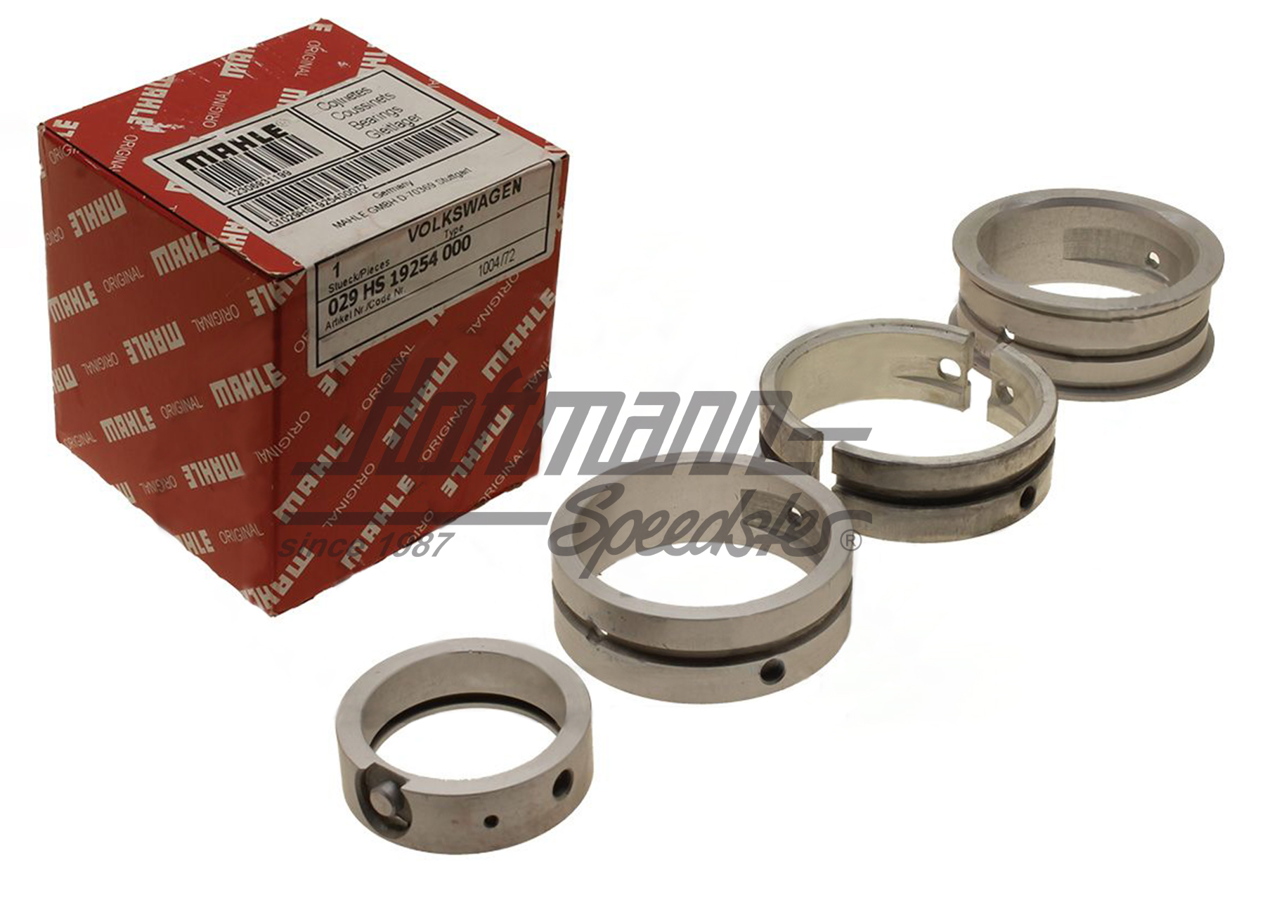 Hauptlager, 0.50/Std./Bund Std22mm,Stahl