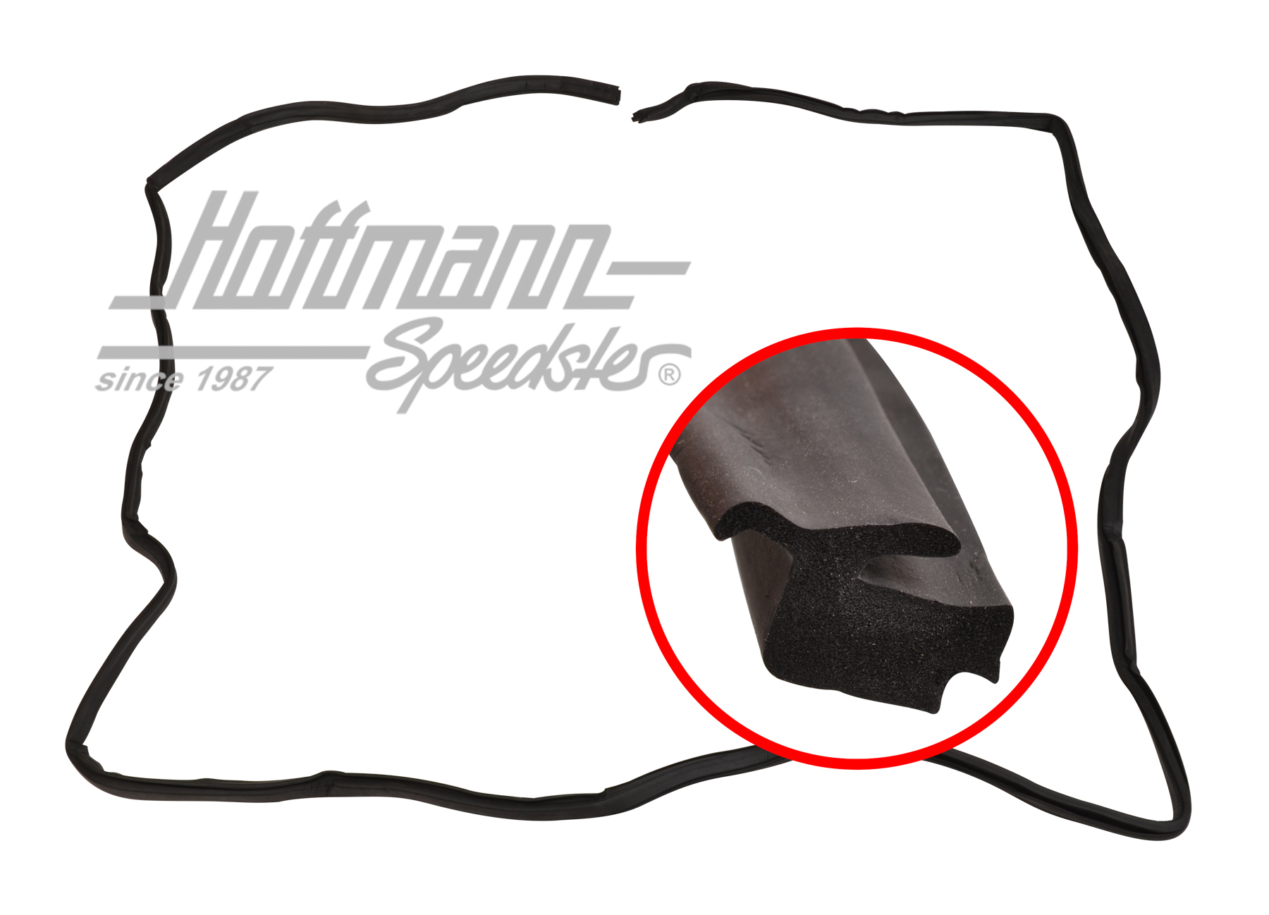 Fronthaubendichtung, Typ 3, 8.69-7.73 Fronthaubendichtung, Typ 3, 8.69-7.73