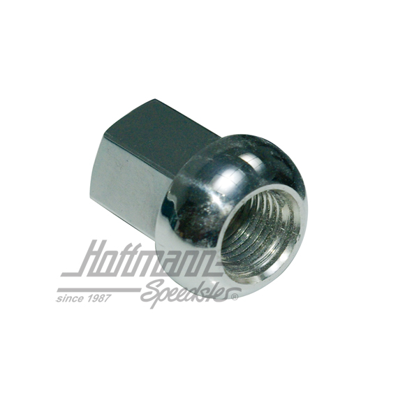 Radmutter, Alu, Chrom, für Fuchsfelgen Radmutter, Alu, Chrom, für Fuchsfelgen