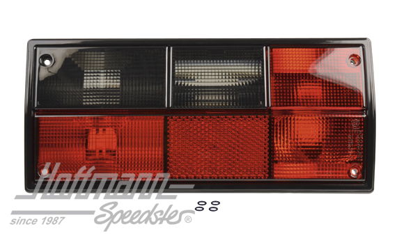 Rückleuchte, Bus T3, rot/schwarz, links