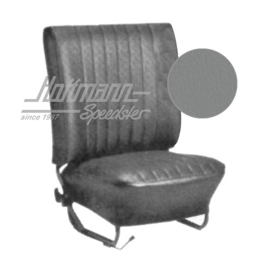 Sitzbezüge, Cabrio, 64-67, Classic, grau Sitzbezüge, Cabrio, 64-67, Classic, grau