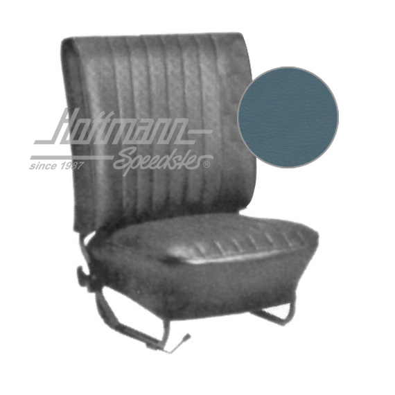 Sitzbezüge, Cabrio, 64-67, Classic, altblau Sitzbezüge, Cabrio, 64-67, Classic, altblau