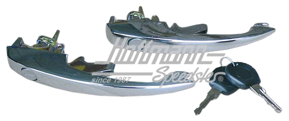 Türgriffe, 8.67-, gleichschließend, Chrom Türgriffe, 8.67-, gleichschließend, Chrom