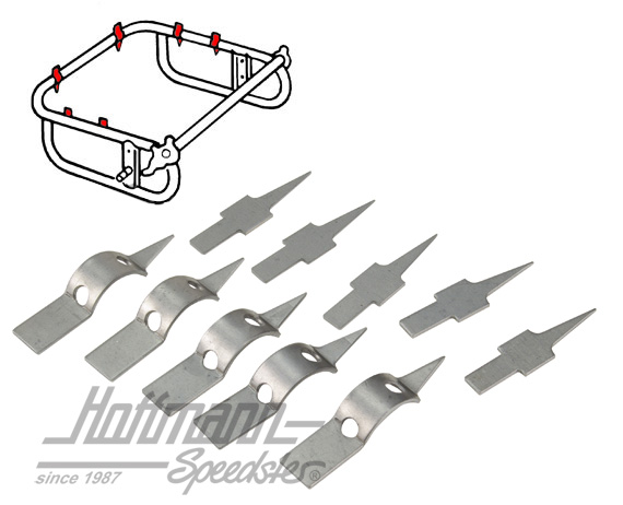Klammern, Sitzbezugbefestigung Klammern, Sitzbezugbefestigung